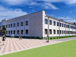 В Узгене строится новая школа стоимостью 261 млн сом