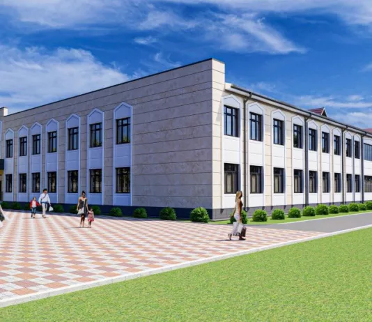 В Узгене строится новая школа стоимостью 261 млн сом