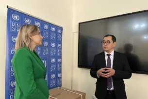 Минздрав КР получил пять аппаратов ИВЛ для укрепления неонатальной помощи в Баткенской области