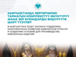 В Налоговой службе Кыргызстана рассказали о ключевых мерах поддержки ювелиров