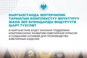 В Налоговой службе Кыргызстана рассказали о ключевых мерах поддержки ювелиров В Налоговой службе Кыргызстана рассказали о ключевых мерах поддержки ювелиров