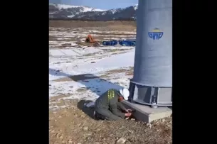 Минстрой КР: Проведена проверка качества бетона канатной дороги в селе Жыргалан