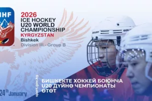 В Бишкеке пройдет чемпионат мира по хоккею U20 В Бишкеке пройдет чемпионат мира по хоккею U20