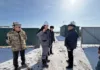 Министр энергетики Кыргызстана проверил строительные работы на солнечных электростанциях