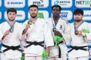 Кыргызстанский дзюдоист Эрлан Шеров завоевал золотую медаль открытого Кубка Европы