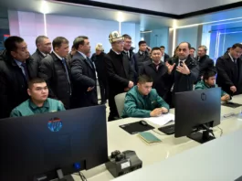 Губернаторы, мэры и акимы посетили первый в Бишкеке завод по переработке ТБО в электроэнергию