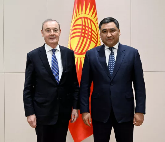 Первый замглавы кабмина Кыргызстана и спецпосланник ЕС обсудили вопросы санкций