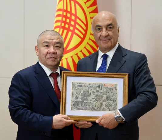 Алмамбет Шыкмаматов обсудил с руководством компании SICPA SA вопросы внедрения системы прослеживаемости добычи золота