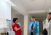 Министр здравоохранения ознакомился с работой медучреждений Нарынской области