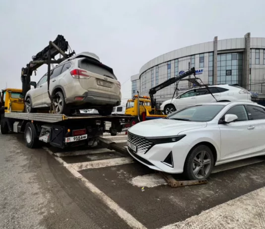 В Бишкеке прошел масштабный рейд по незаконной парковке