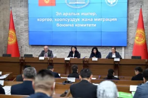 Комитет Жогорку Кенеша одобрил изменения в закон о внешней миграции в первом чтении Комитет Жогорку Кенеша одобрил изменения в закон о внешней миграции в первом чтении