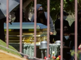 В Мексике лидера наркокартеля «Новое поколение Халиско» похоронили в золотом гробу