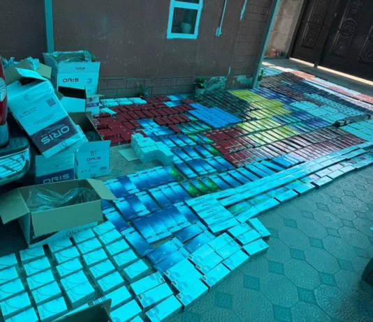 В селе Беловодское выявили сигареты без акцизных марок на 1 млн сомов