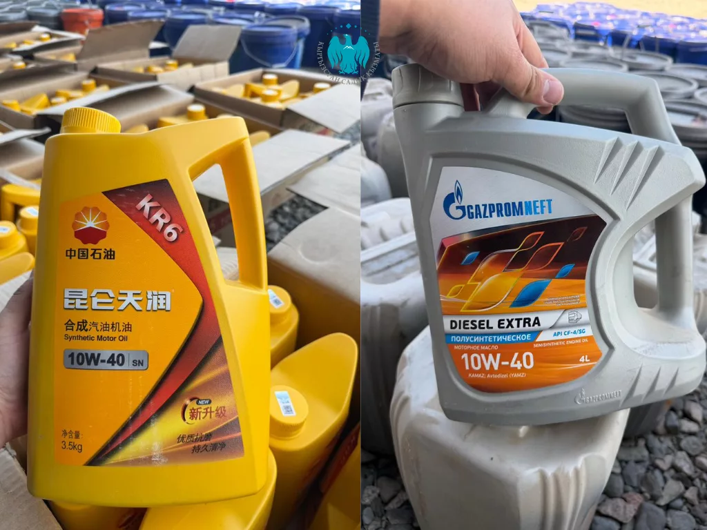 Налоговики Кыргызстана пресекли незаконную продажу моторных масел без акцизных марок