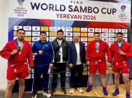 Сборная Кыргызстана по самбо завоевала призовые места на Кубке мира в Армении