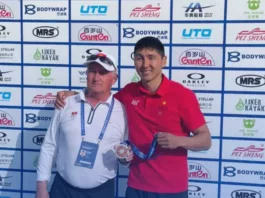 Кыргызстанский спортсмен Ерлан Султангазиев завоевал серебряную медаль на чемпионате Азии