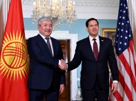 Адылбек Касымалиев провел переговоры с Госсекретарем США Марко Рубио