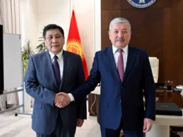 Адылбек Касымалиев встретился с послом Монголии в Кыргызстане