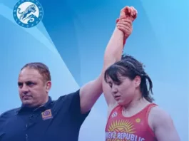 Мээрим Жуманазарова стала двукратной чемпионкой Азии по женской борьбе