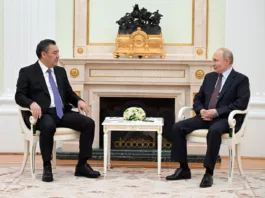 Садыр Жапаров провел переговоры с Владимиром Путиным в Москве