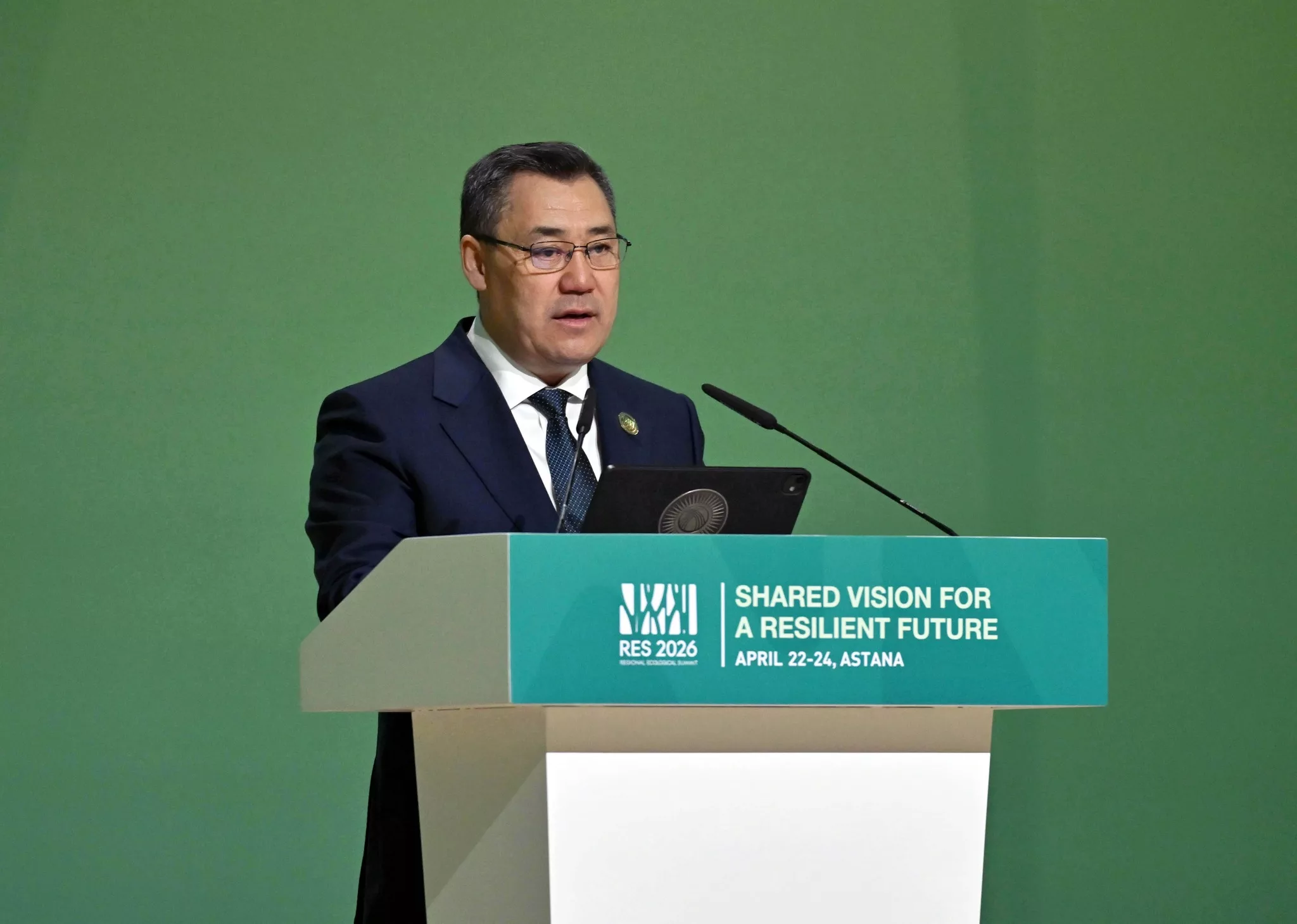 Садыр Жапаров предложил внедрить в Центральной Азии экономический компенсационный механизм в водно-энергетической сфере на современных условиях