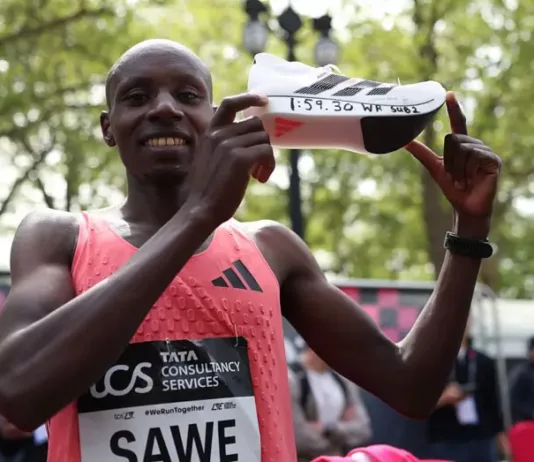 Марафон с результатом меньше двух часов. Исторический рекорд поставил кениец Себастьян Саве