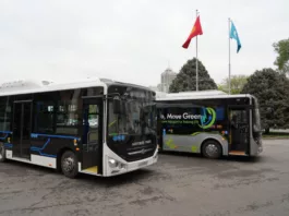 В Бишкеке представили новые образцы автобусов для жилмассивов