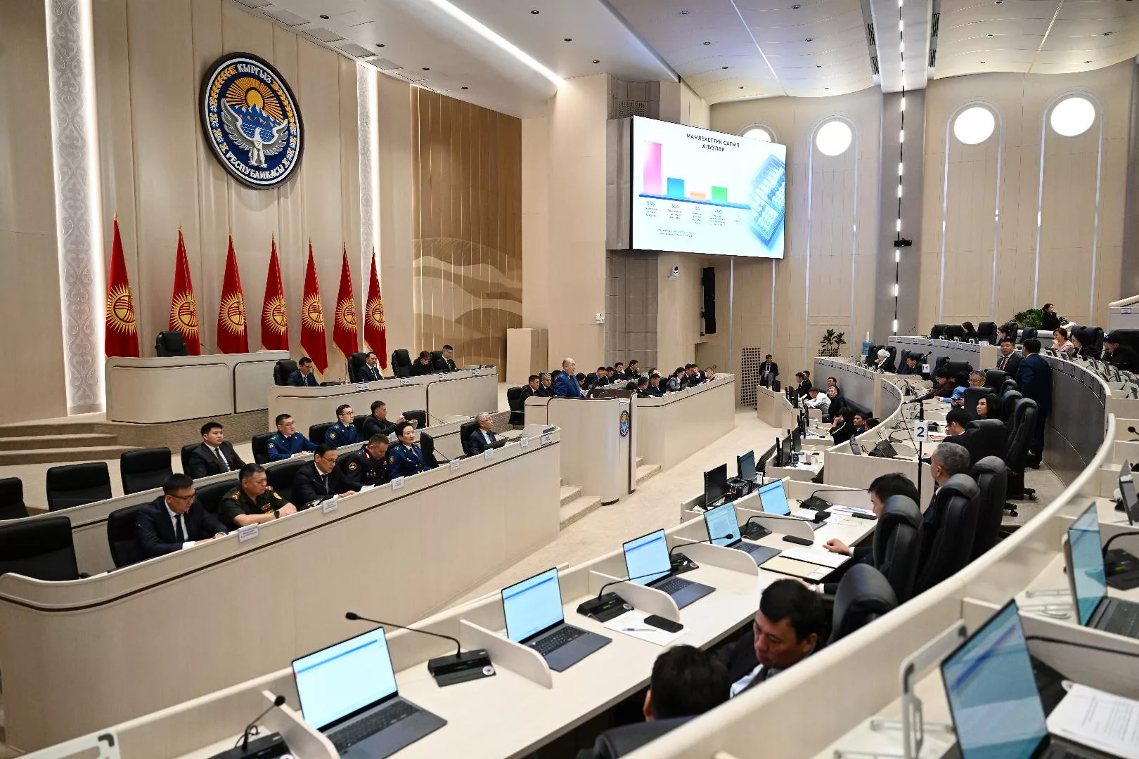 Жогорку Кенеш принял к сведению отчет Генпрокурора о состоянии законности в Кыргызстане в 2025 году