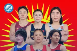 Состав сборной Кыргызстана по женской борьбе на чемпионат Азии