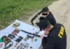 ГКНБ КР: В Московском районе выявлен схрон огнестрельных оружий, боеприпасов и спецсредств