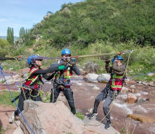 В Чункурчаке прошёл чемпионат Кыргызстана по спортивному туризму на горных дистанциях