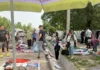 В Бишкеке на блошином рынке по улице Фучика провели рейд