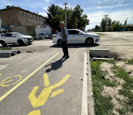 В Таласской области проверили качество строительства дорог