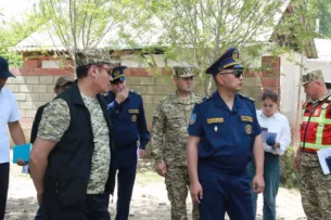 Глава МЧС Кыргызстана проинспектировал ход восстановительных работ после селей в Ошской области
