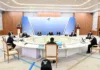 Садыр Жапаров принимает участие в заседании ВЕЭС в узком составе