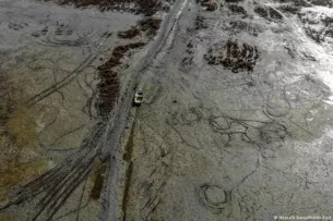 Каспийское море высыхает с пугающей скоростью
