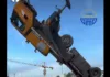 В Бишкеке на стройке опрокинулся автокран. Минстрой принял меры, объект восстановлен