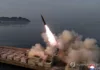 Северная Корея запускает баллистические ракеты средней дальности в сторону Желтого моря