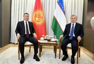 садыр жапаров и мирзиёев