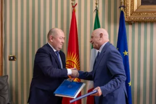 Кыргызстан и Италия подписали Договор о взаимной правовой помощи по уголовным делам