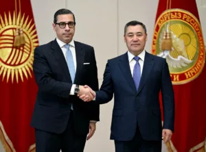 садыр жапаров и глава мид кипра