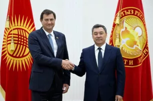 Садыр Жапаров принял министра иностранных дел Беларуси