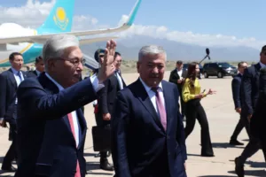 Токаев в Кыргызстане