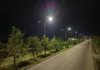 На Южной магистрали Бишкека завершена модернизация уличного освещения