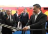 Садыр Жапаров открыл железную дорогу Балыкчы — Кочкор и станцию Кочкор
