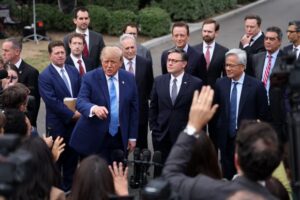 Трамп и лидеры по ИИ