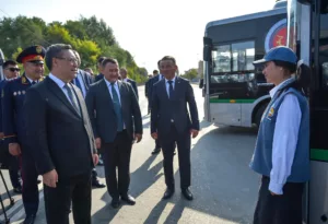 садыр жапаров и электробусы