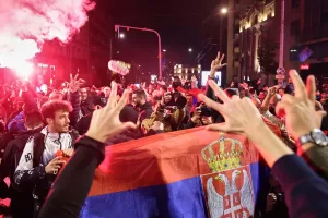 сербия студенты побеждают